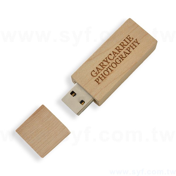 環保隨身碟-原木禮贈品USB-帽蓋木質隨身碟-客製隨身碟容量-採購訂製印刷推薦禮品_5